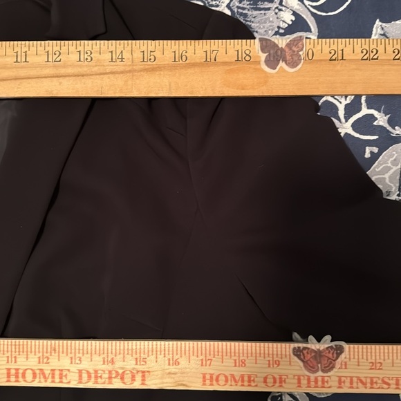 Worthington Black Blazer Professional Tailored Suit Jacket - Picture 5 of 6